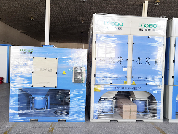 機(jī)械行業(yè)車間焊煙凈化焊接煙塵凈化系統(tǒng)發(fā)貨