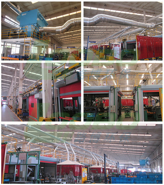 長城汽車機(jī)器人自動焊煙凈化項(xiàng)目