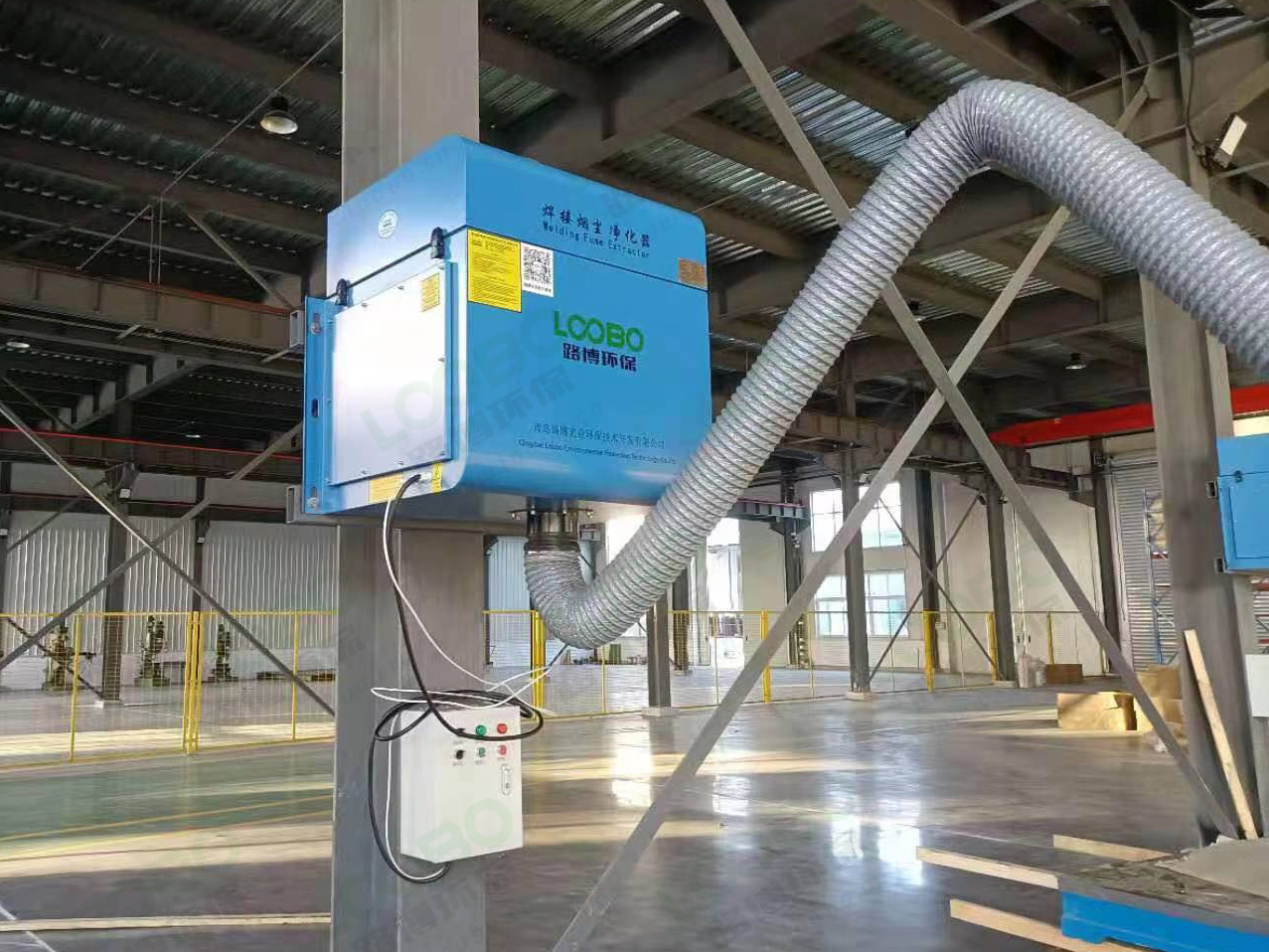 焊煙凈化效果好，節(jié)省占地面積，推薦使用固定式焊接煙塵凈化器 (2).jpg