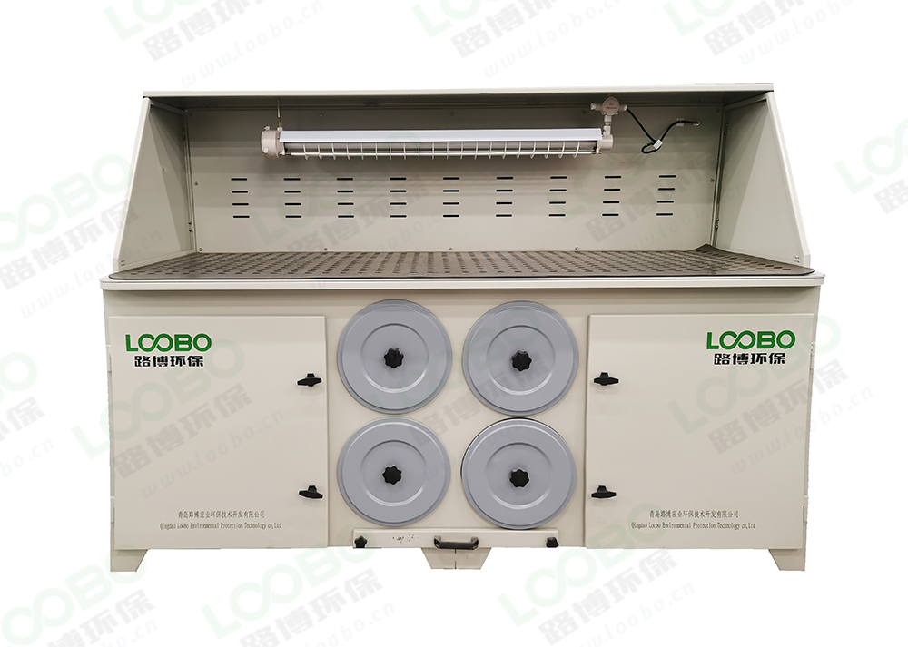 打磨除塵臺在打磨車間的妙用