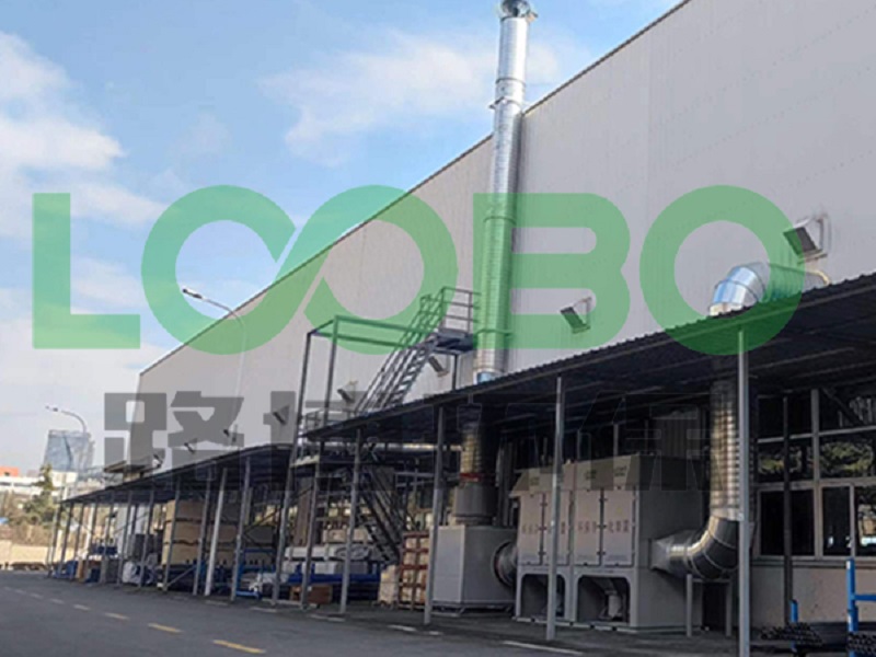 青島某制造公司-焊接集中除塵系統(tǒng)項目完工