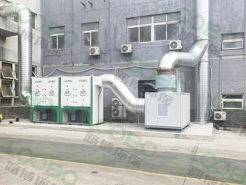 中車(chē)某車(chē)輛公司-培訓(xùn)室焊接煙塵凈化系統(tǒng)項(xiàng)目竣工