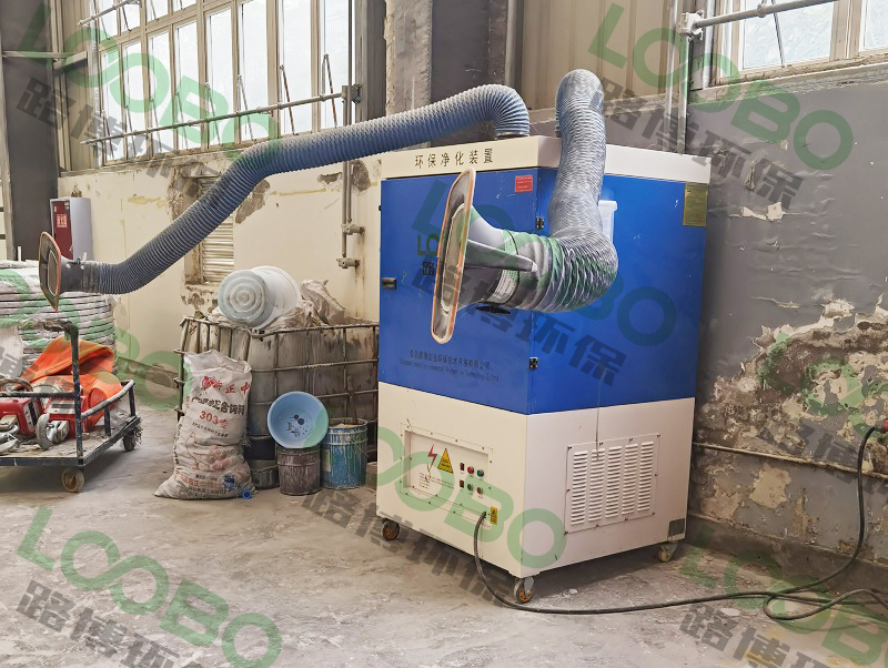 超級(jí)便捷！移動(dòng)式有機(jī)廢氣凈化一體機(jī)，實(shí)現(xiàn)點(diǎn)對(duì)點(diǎn)收集，精準(zhǔn)凈化